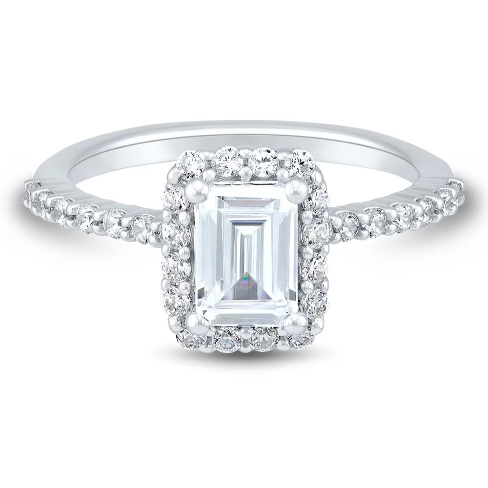 Elegant Silver Ring Set